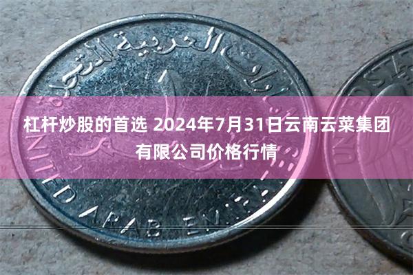 杠杆炒股的首选 2024年7月31日云南云菜集团有限公司价格行情