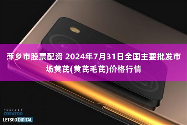 萍乡市股票配资 2024年7月31日全国主要批发市场黄芪(黄芪毛芪)价格行情