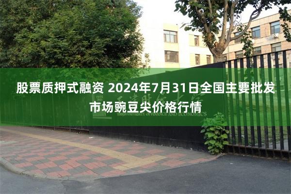 股票质押式融资 2024年7月31日全国主要批发市场豌豆尖价格行情