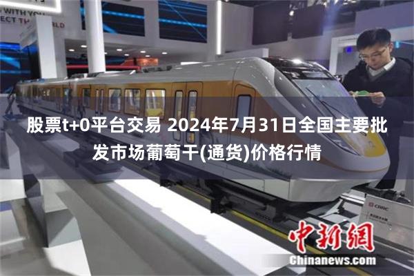 股票t+0平台交易 2024年7月31日全国主要批发市场葡萄干(通货)价格行情