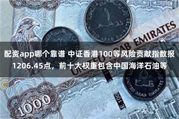 配资app哪个靠谱 中证香港100等风险贡献指数报1206.45点，前十大权重包含中国海洋石油等