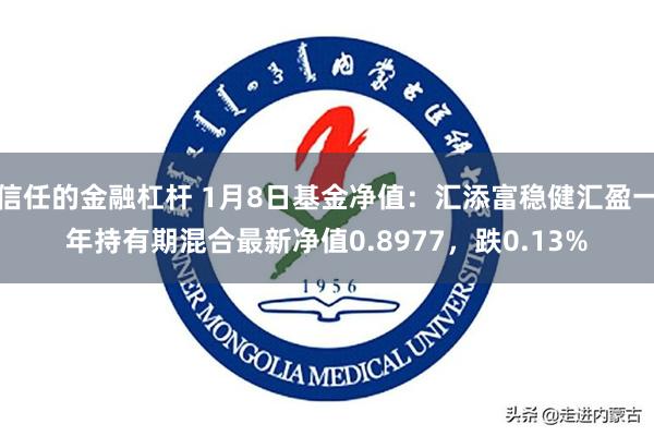 信任的金融杠杆 1月8日基金净值：汇添富稳健汇盈一年持有期混合最新净值0.8977，跌0.13%